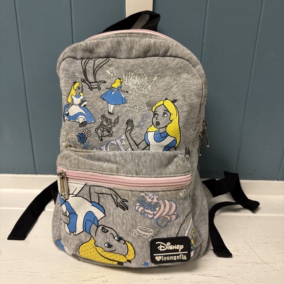 Loungefly Handbags - ALICE IN WONDERLAND Loungefly Disney Alice In Wonderland Jersey Mini Backpack